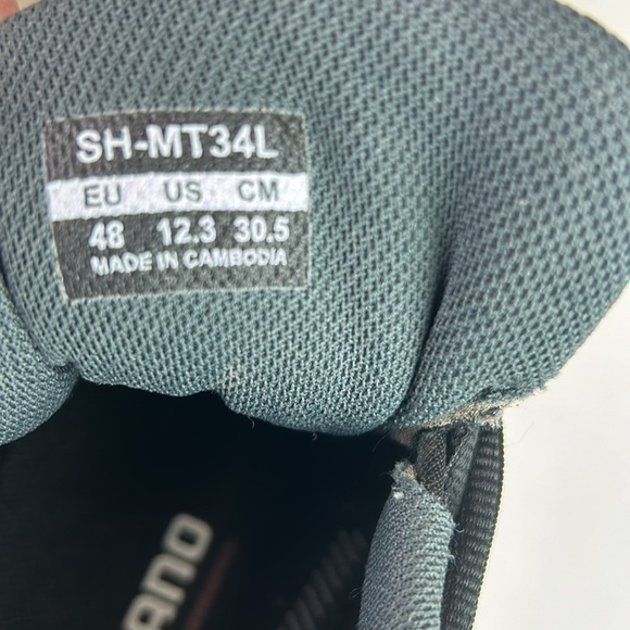 🚴🏻Shimano SH-MT34L Mountain Bike Men’s Cleats Velo Shoes Bike Sportswear - Picture 10 of 10